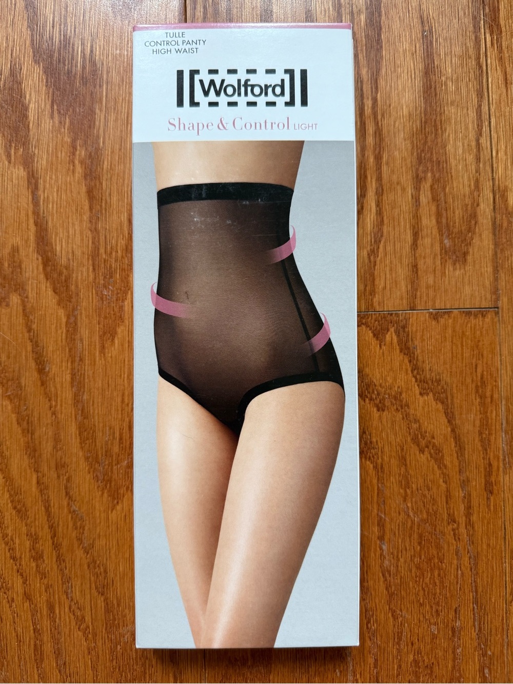 Wolford Tulle Control Panty High Waist Black Sz 8 - Picture 5 of 6